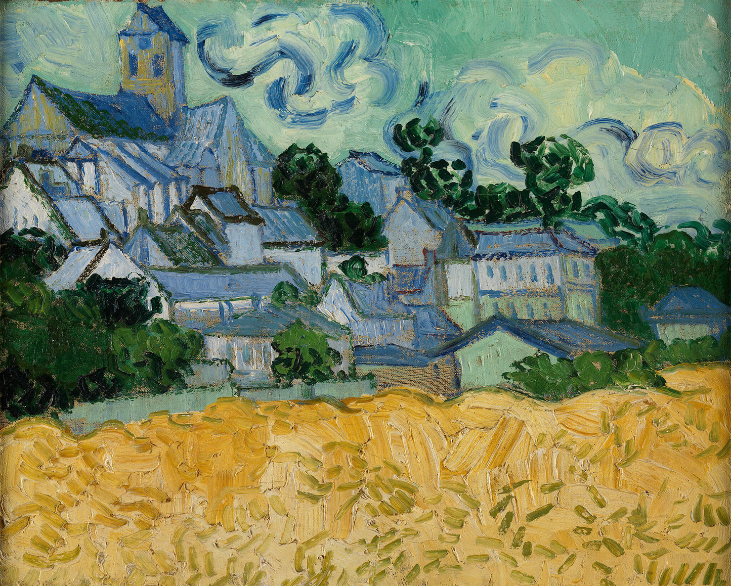 Van Gogh's View of Auvers Sur Oise