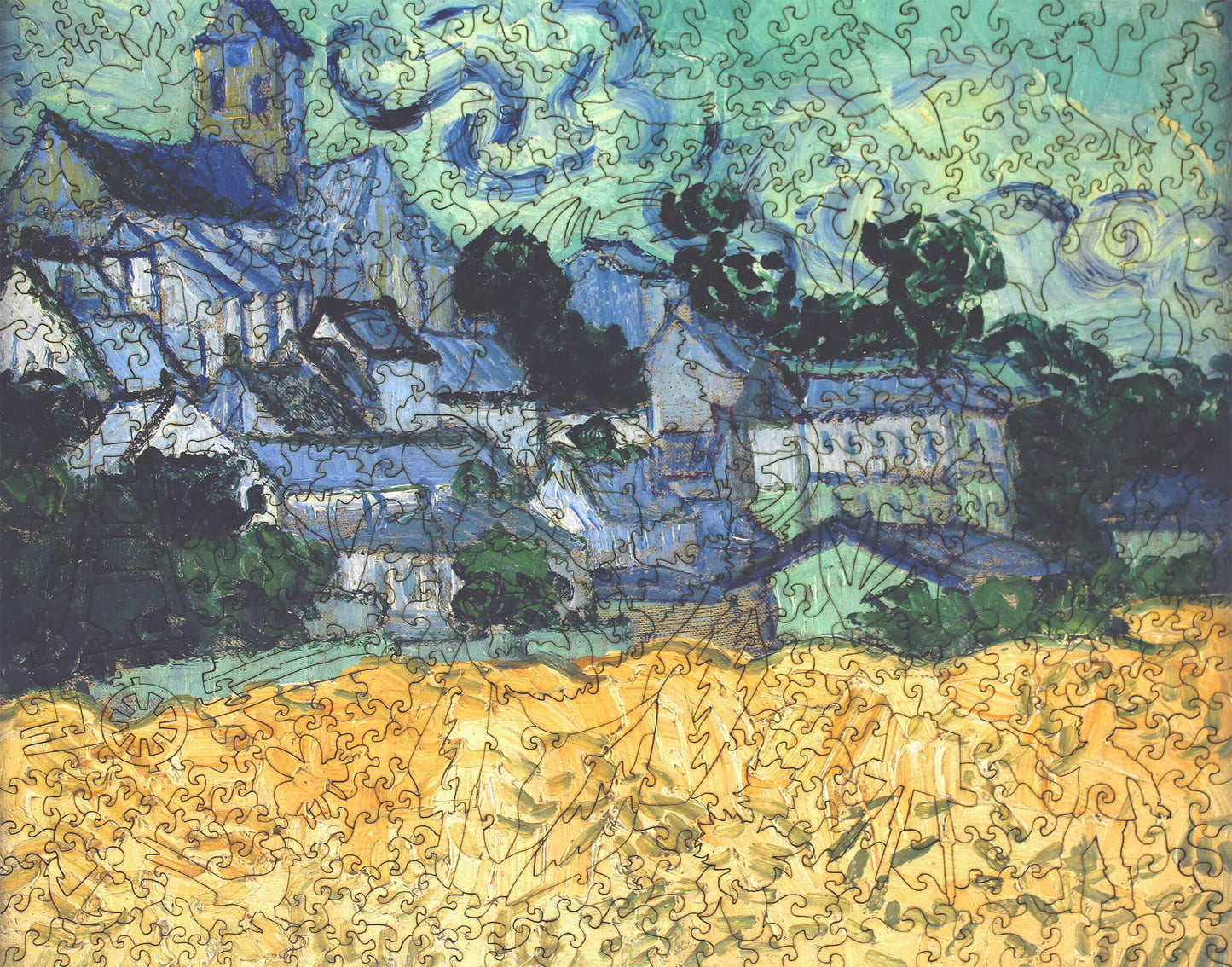 Van Gogh's View of Auvers Sur Oise